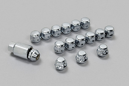 Wheel Nut & Lock Set シルバー