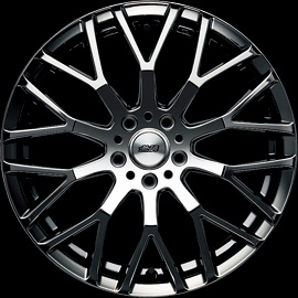 Aluminum Wheel XJ Black Metal Coat