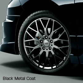 Aluminum Wheel XJ Black Metal Coat 