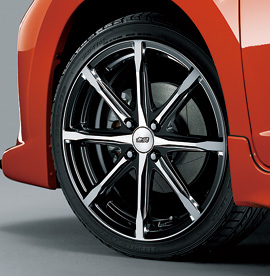 Aluminum Wheel MD8 17×7Jインセット55