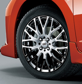 Aluminum Wheel XJ Black Metal Coat