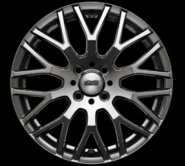 Aluminum Wheel XJ Black Metal Coat