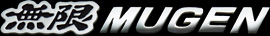 MUGEN Metal Logo Emblem クロームメッキ/ブラック