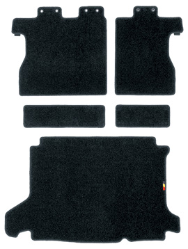 Sports Luggage Mat ブラック×レッド