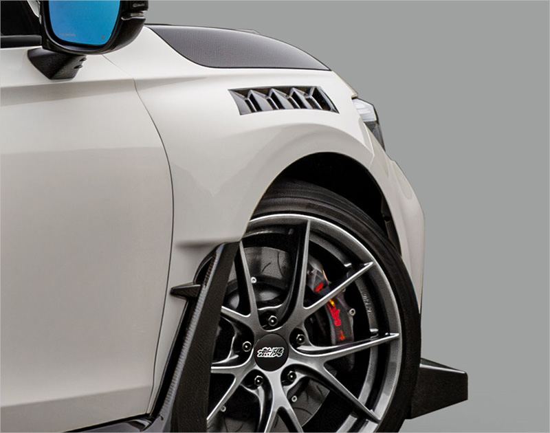 カーボンフロントエアロフェンダー