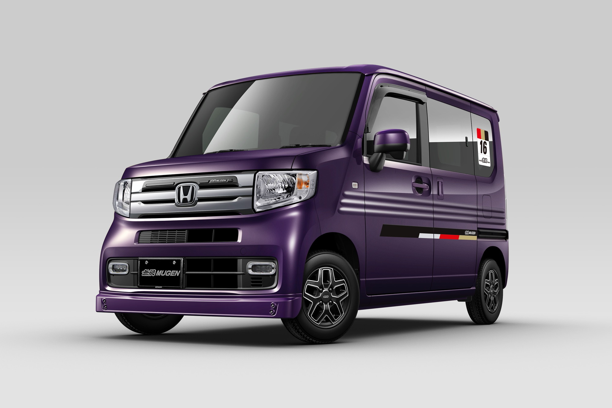 N-VANに付いてたブルバー ホンダ Nバン N-VAN ブルバー グリルガード バンパー ワンオフ