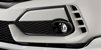 Type r fog light cover sale