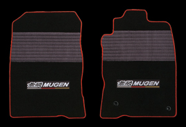 Black x Red 2 front mats per set