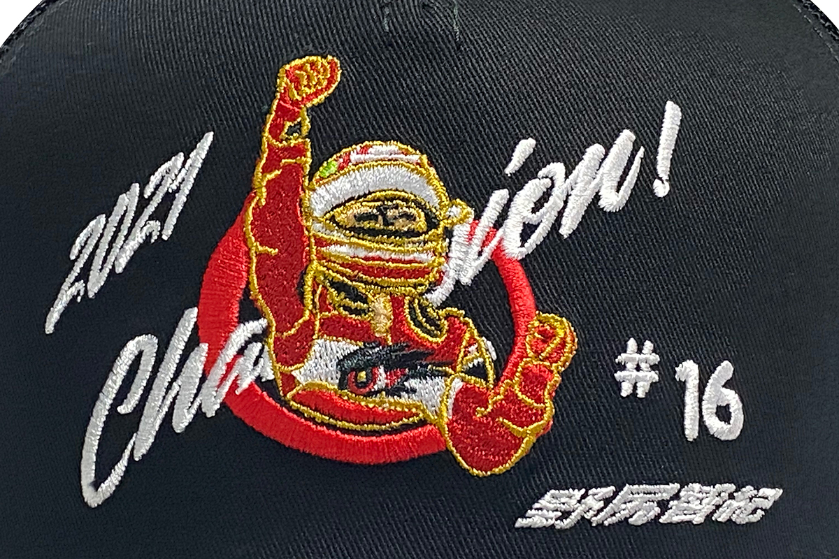 野尻選手 '21 SFチャンピオン獲得記念キャップ発売のご案内